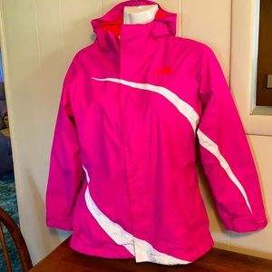 Girls North Face Wind and Rain Jacket